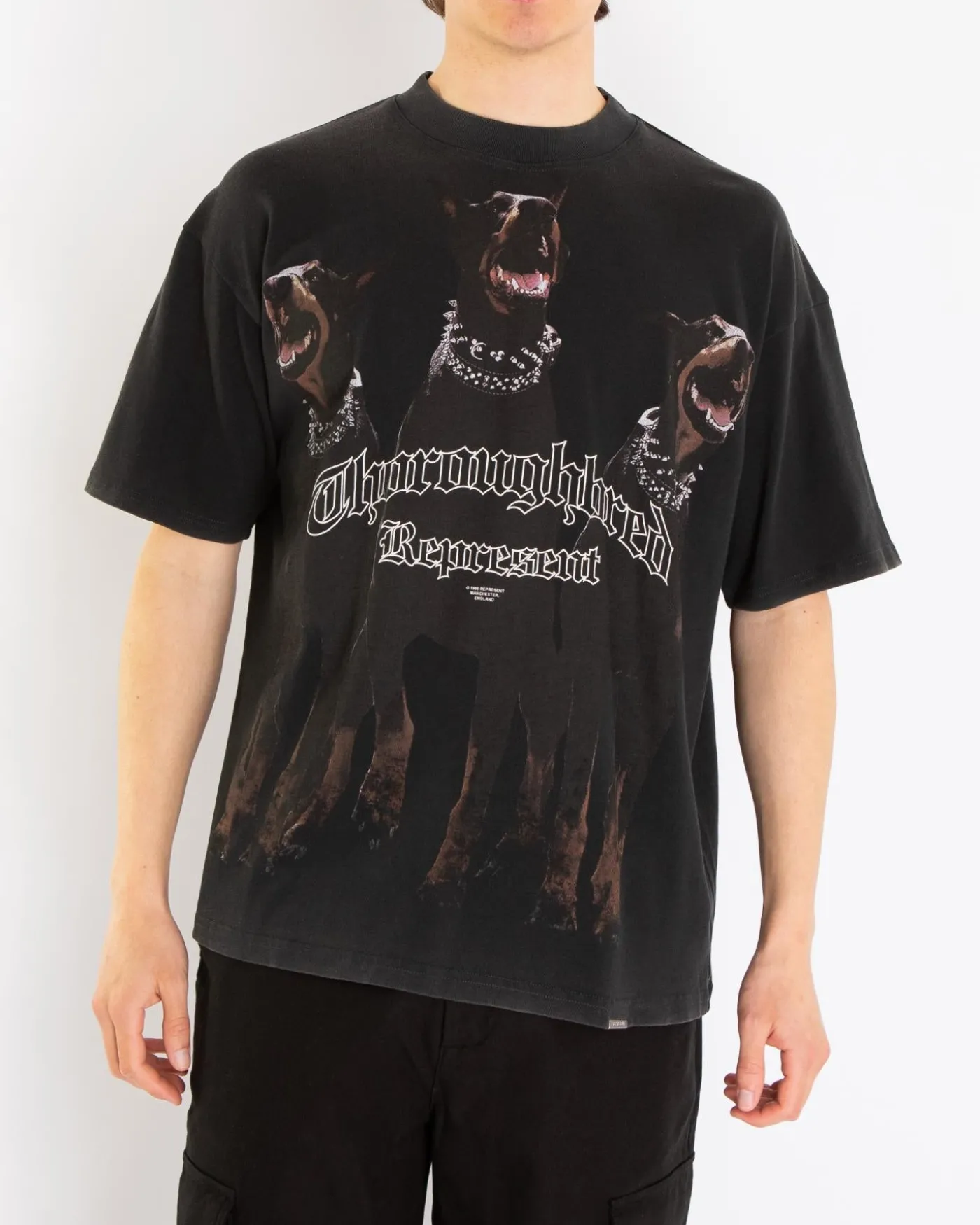 Heren Thoroughbred T-Shirt Zwart
