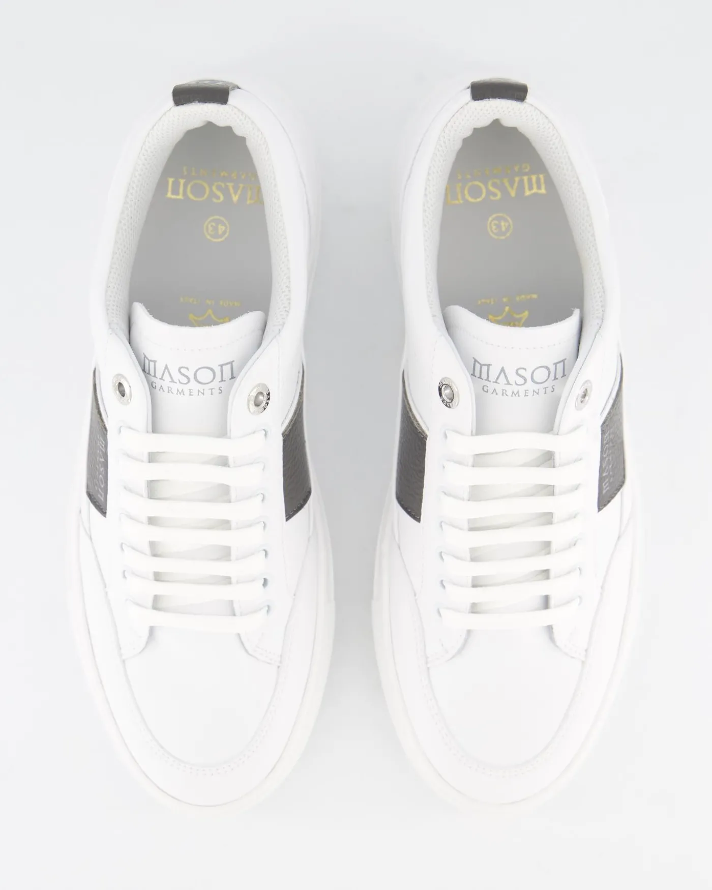 Heren Tia Sport Sneaker Wit/Grijs