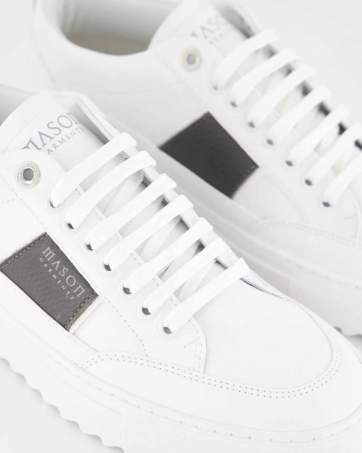 Heren Tia Sport Sneaker Wit/Grijs