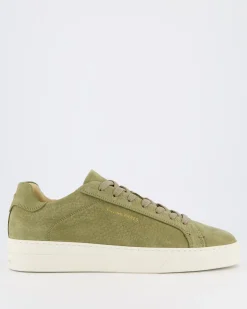 Heren Tiebreak Grain Sneaker Groen