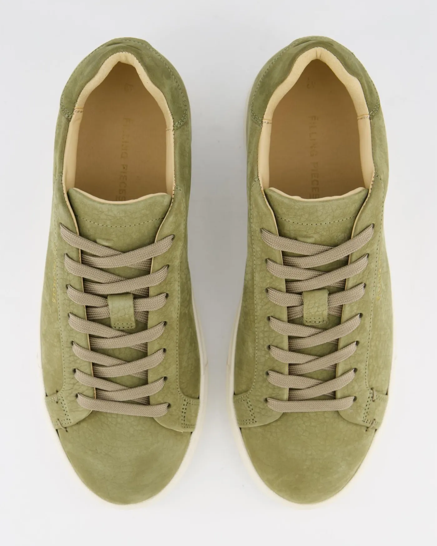 Heren Tiebreak Grain Sneaker Groen