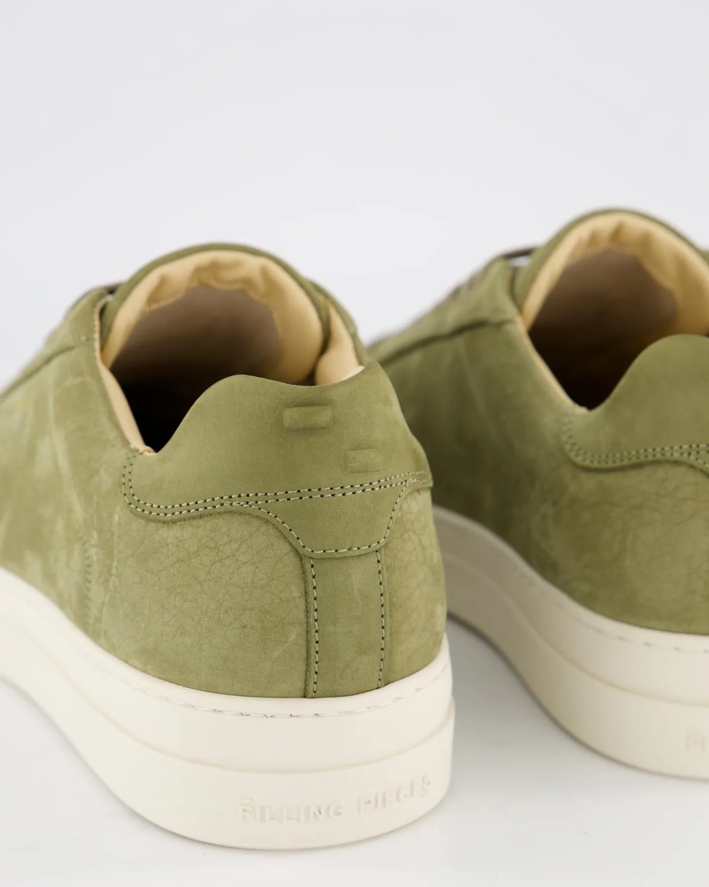 Heren Tiebreak Grain Sneaker Groen