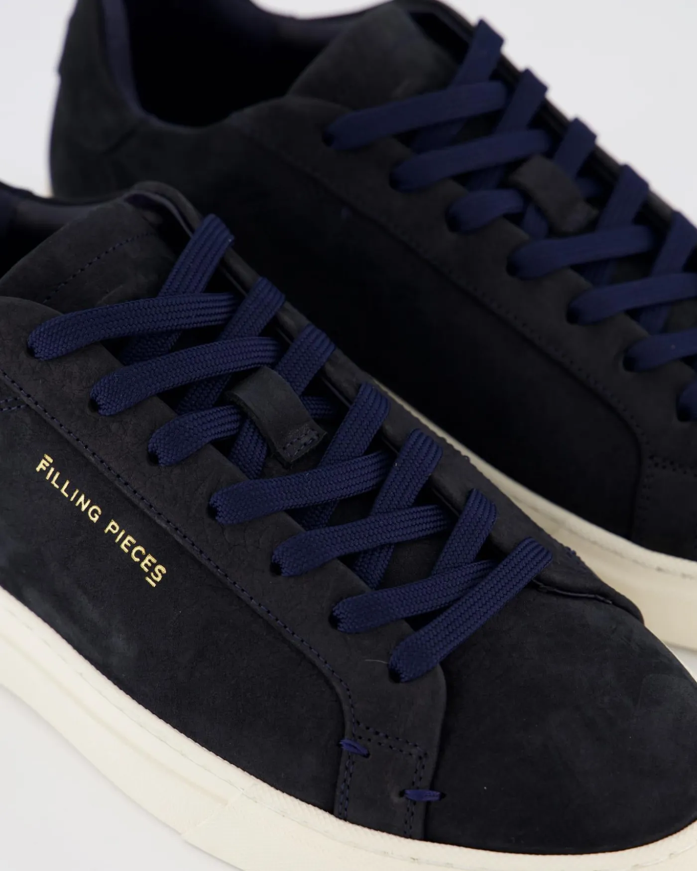 Heren Tiebreak Grain Sneaker Blauw