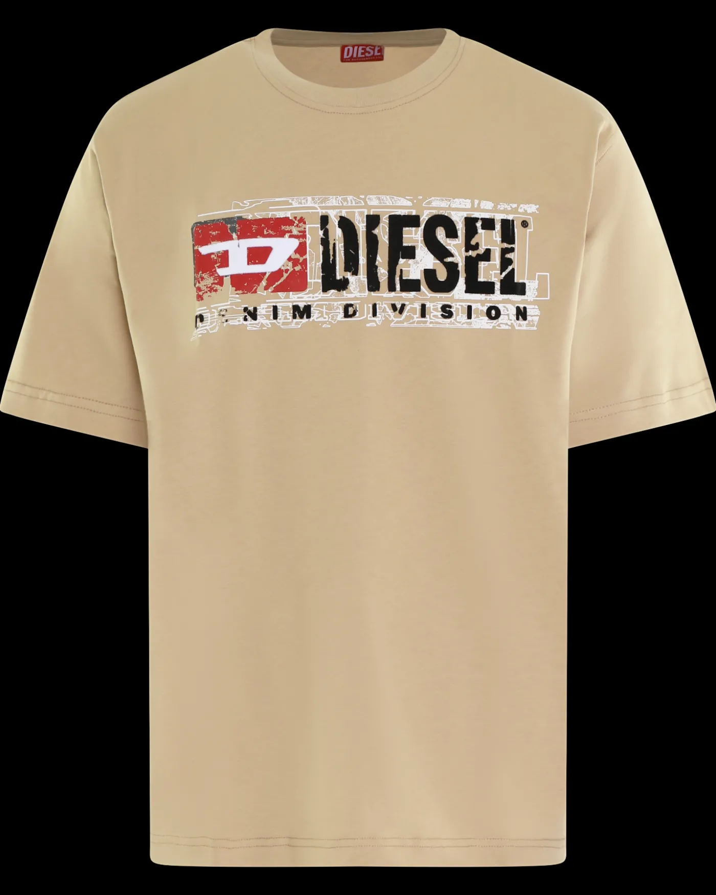 Heren T-Norm-T6 T-Shirt Beige