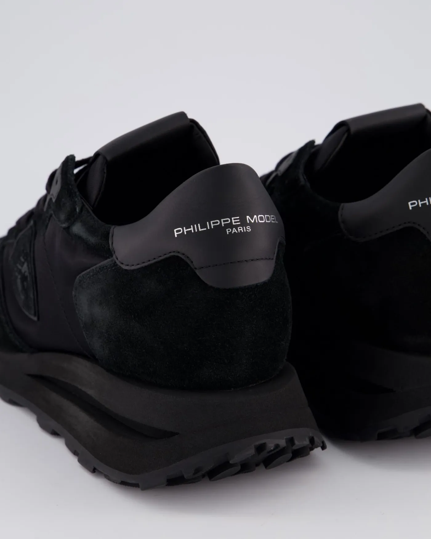Heren Tropez Haute Sneaker Zwart