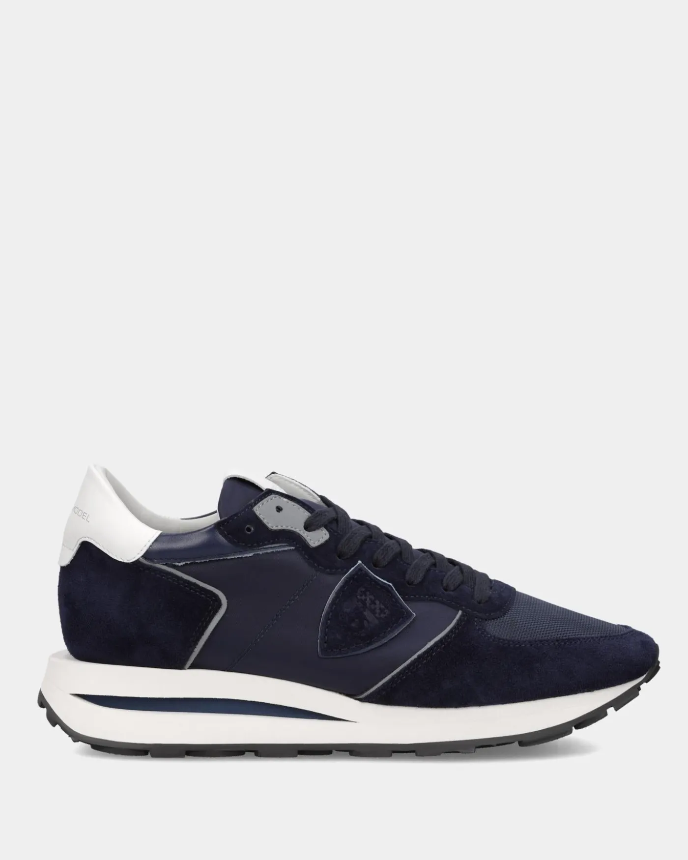 Heren Tropez Haute Sneaker Blauw