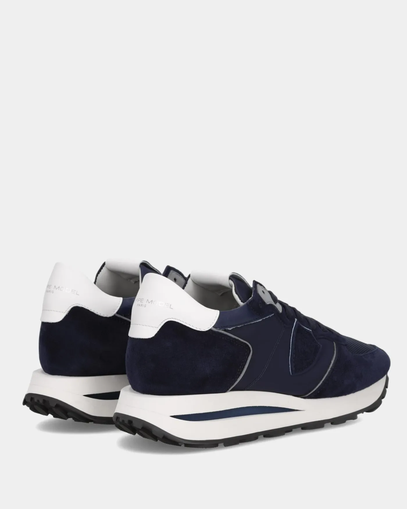 Heren Tropez Haute Sneaker Blauw