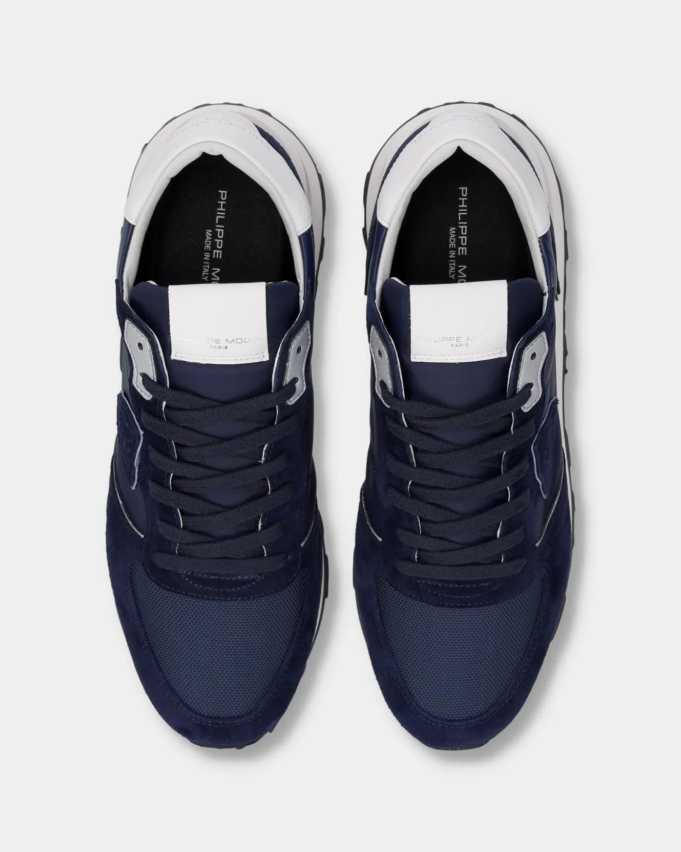 Heren Tropez Haute Sneaker Blauw