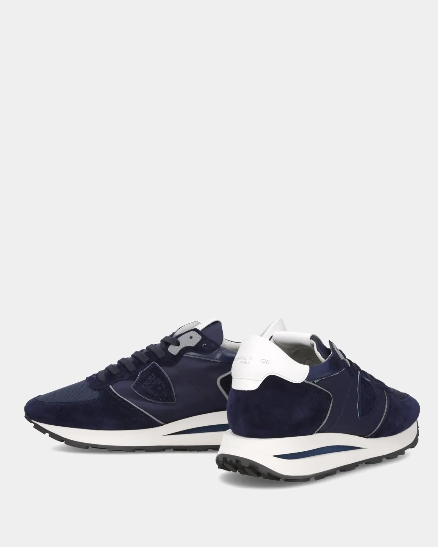 Heren Tropez Haute Sneaker Blauw