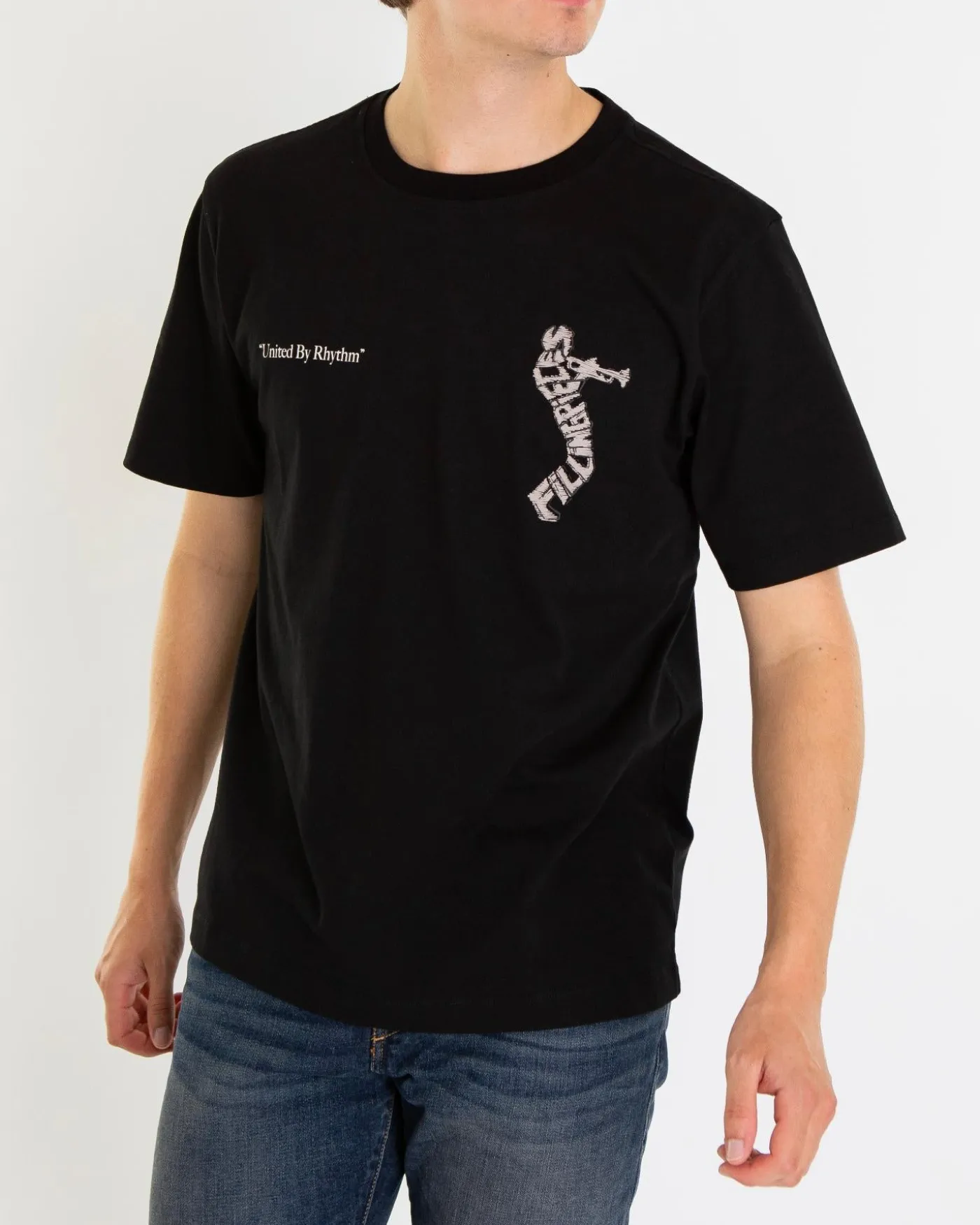 Heren Trumpeteer T-Shirt Zwart
