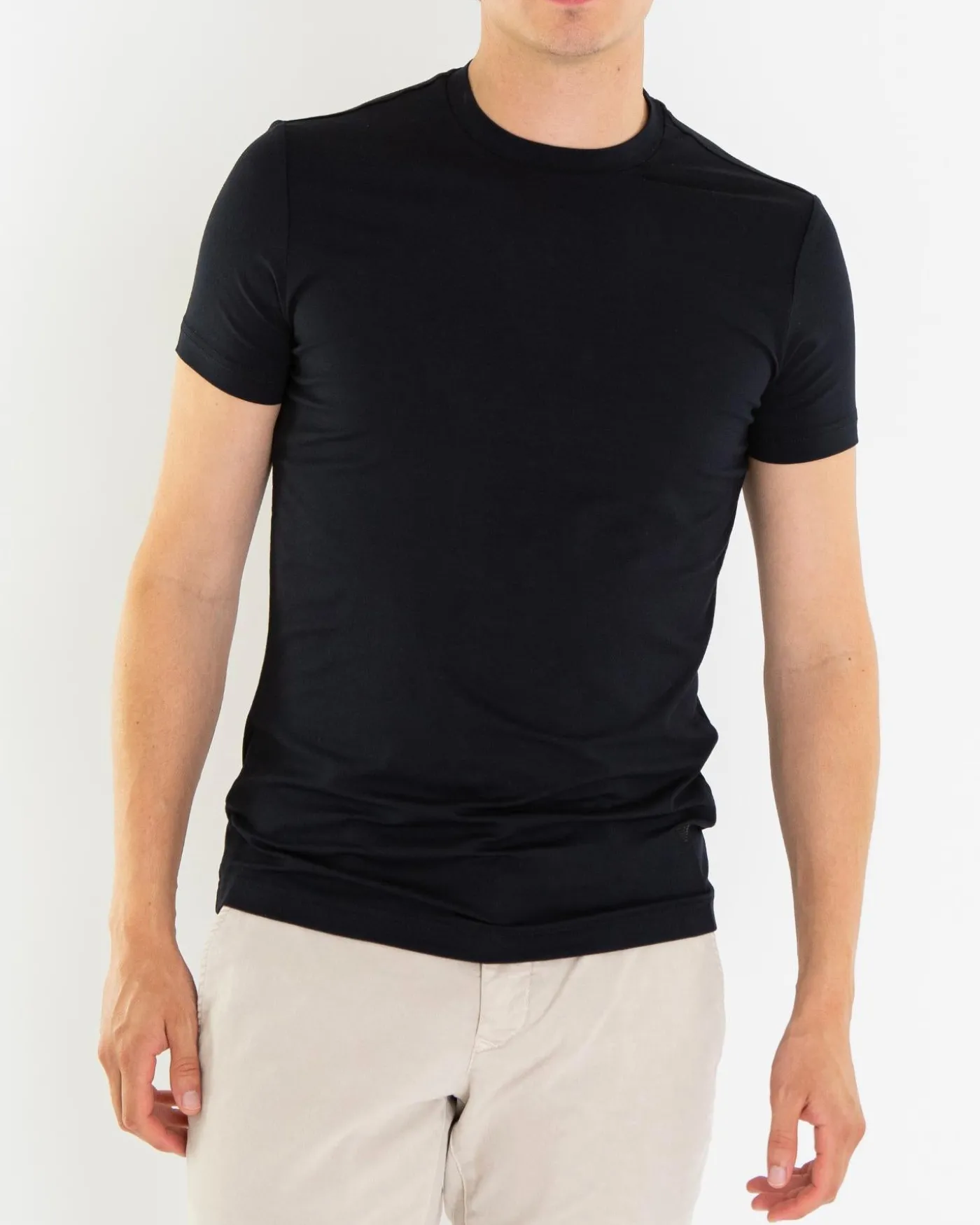 Heren T-Shirt Blauw