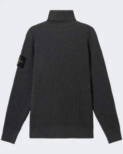 Heren Turtleneck Sweater Grijs