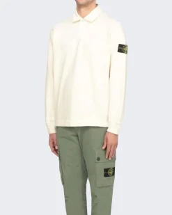 Heren Vanishe Polo Sweater Wit