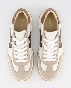 Heren Vico Sneaker Wit/Beige