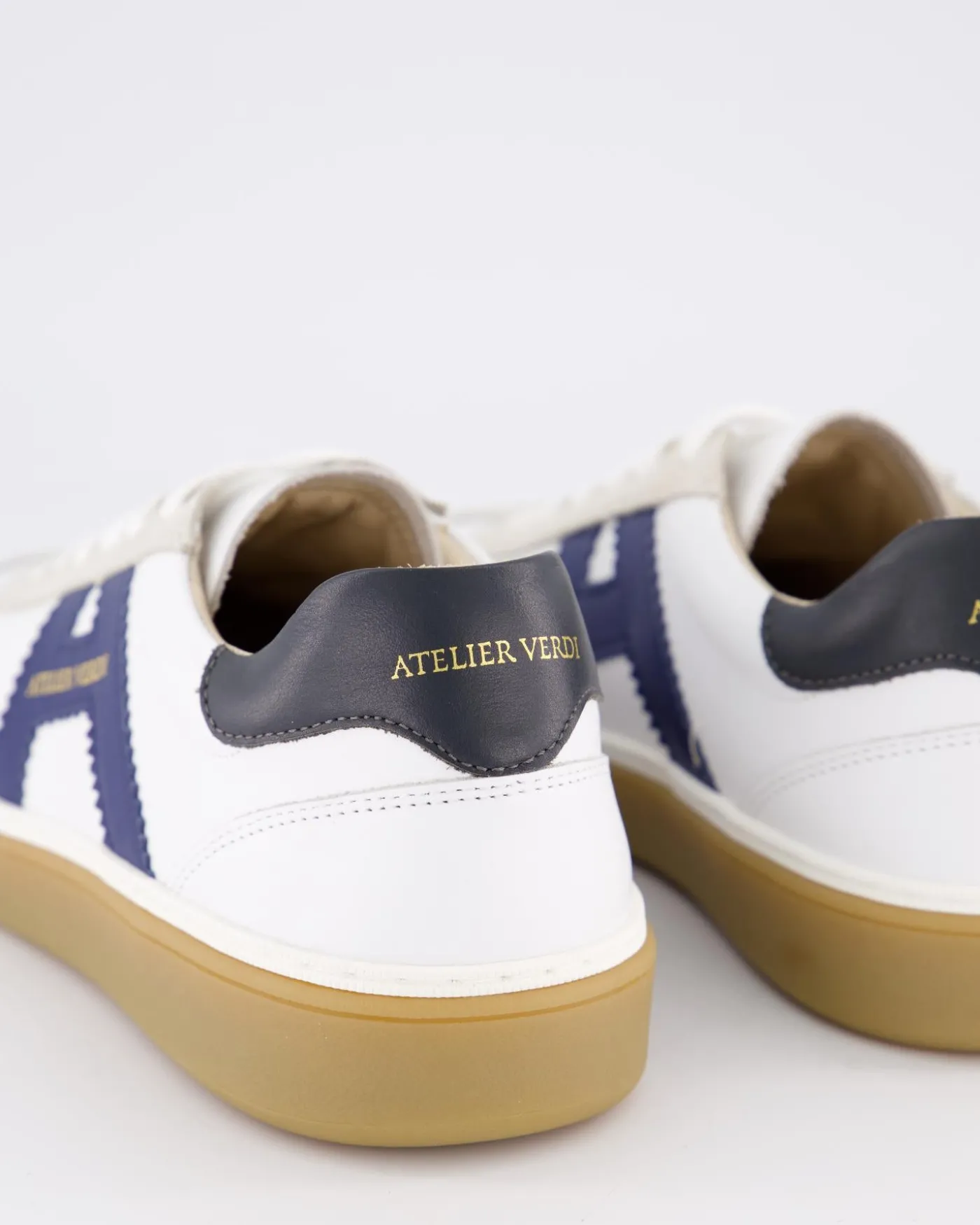 Heren Vico Sneaker Wit/Blauw