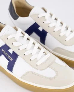 Heren Vico Sneaker Wit/Blauw