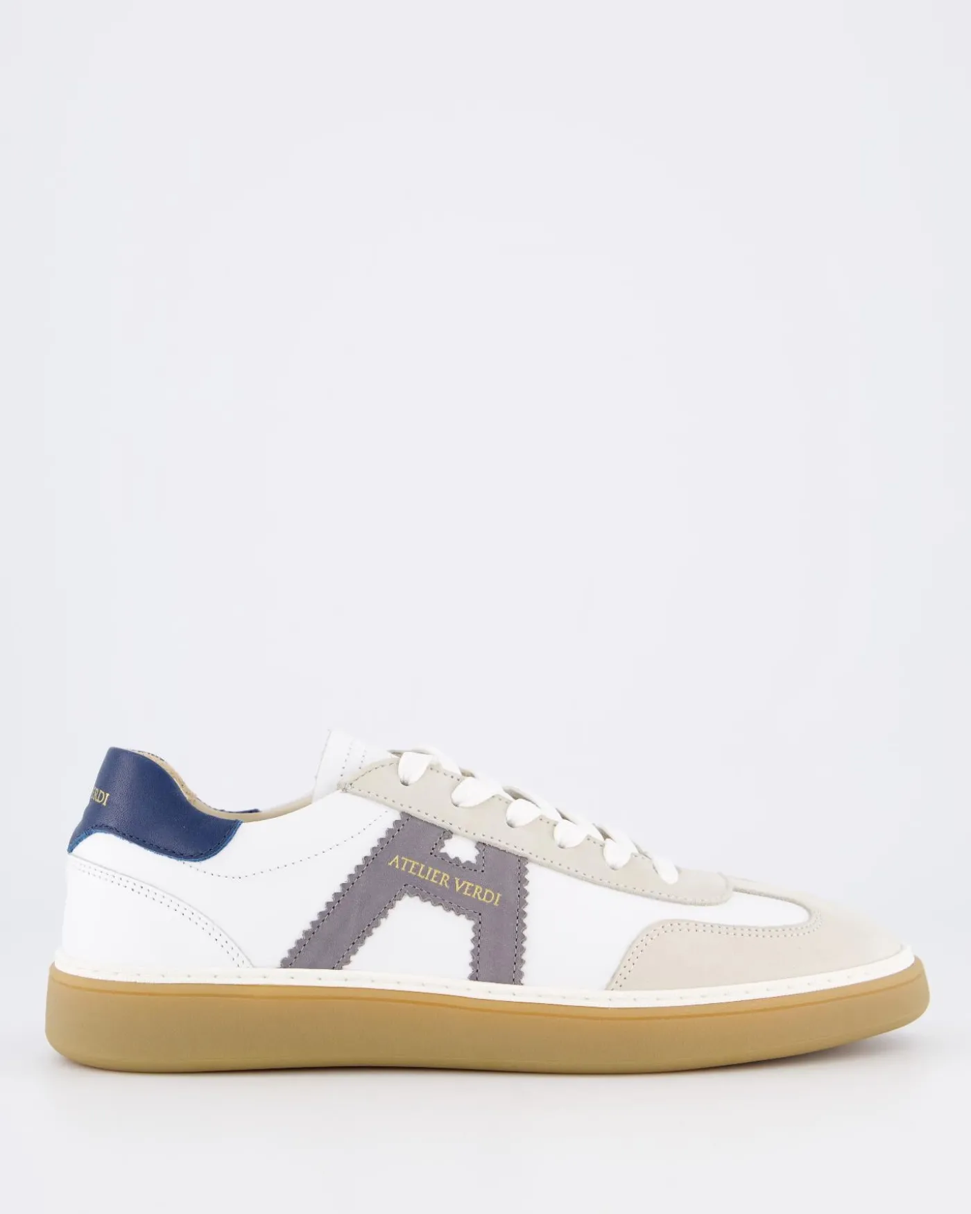 Heren Vico Sneaker Wit/Grijs