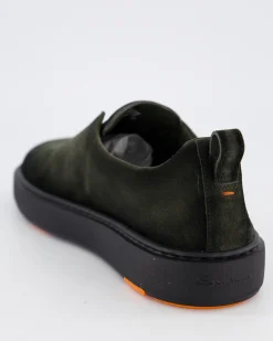 Heren Victor Sneaker Nubuck Groen