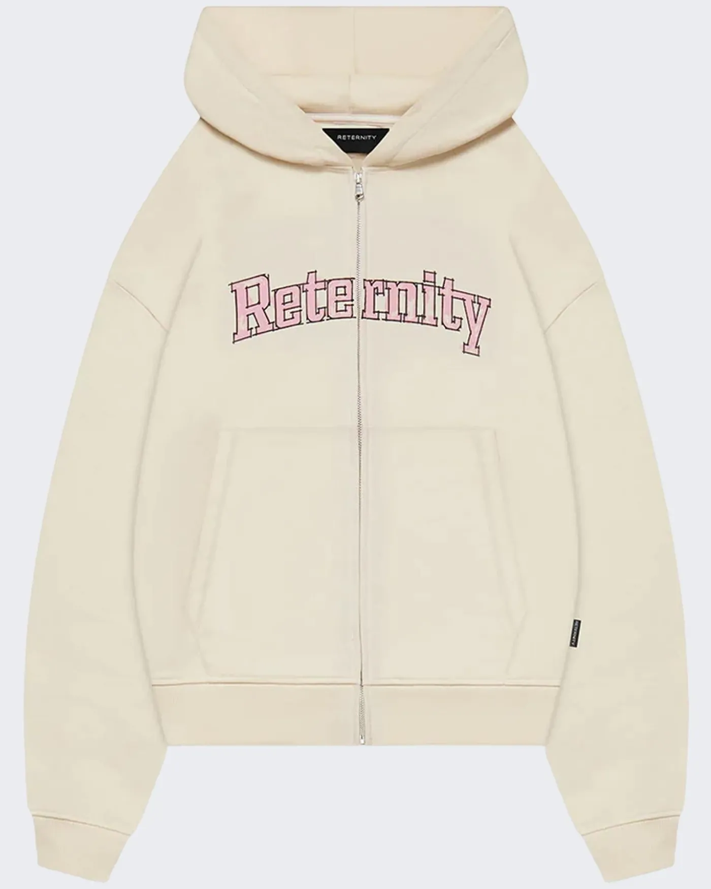 Heren Watercolor Zip Hoodie