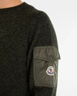 Heren Wool & Casmere Jumper Grijs