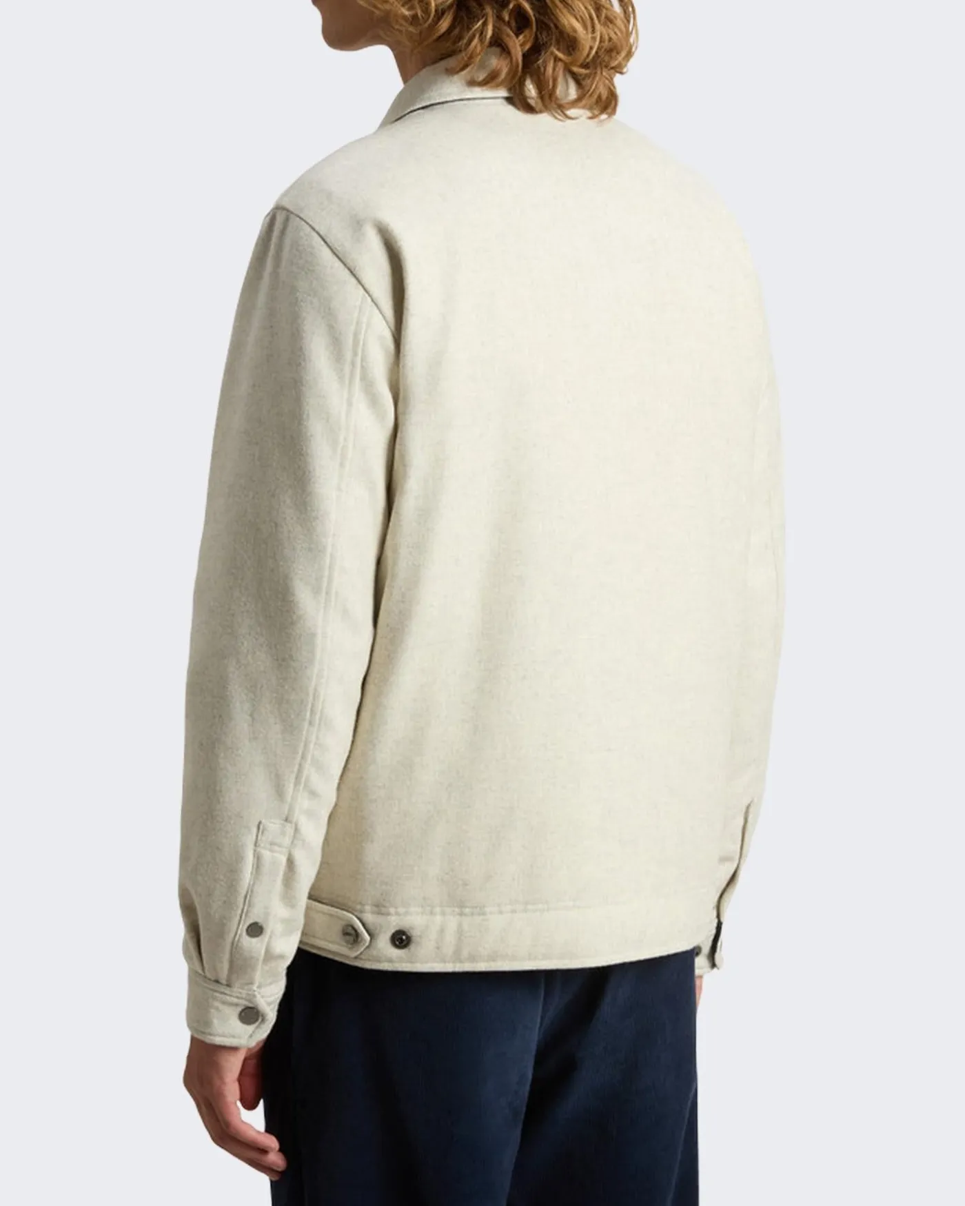 Heren Wool Keating Shirt Jacket