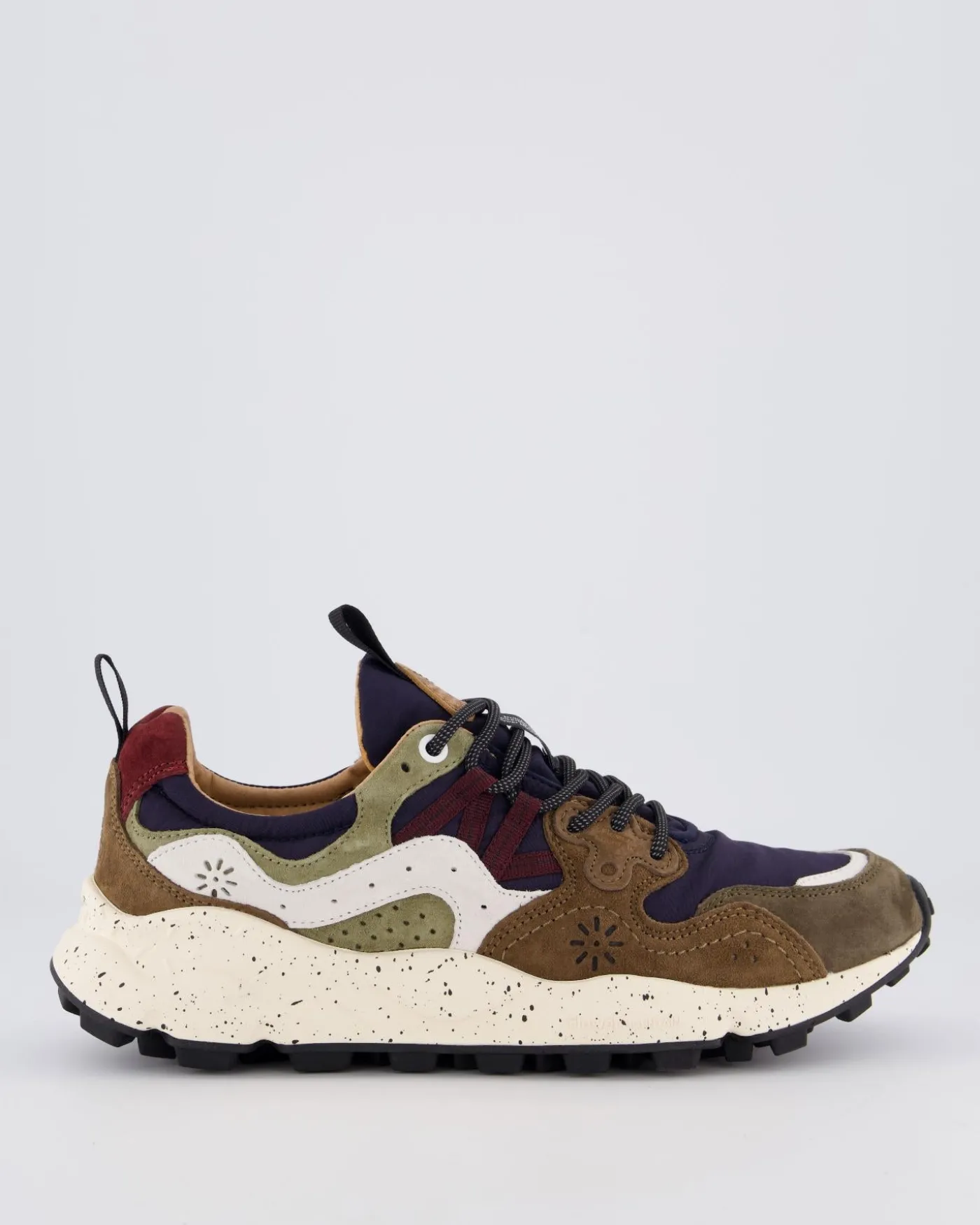 Heren Yamano 3 Sneaker Groen/Bruin