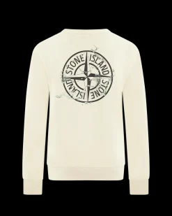 Kids Compasslogo Sweater Beige