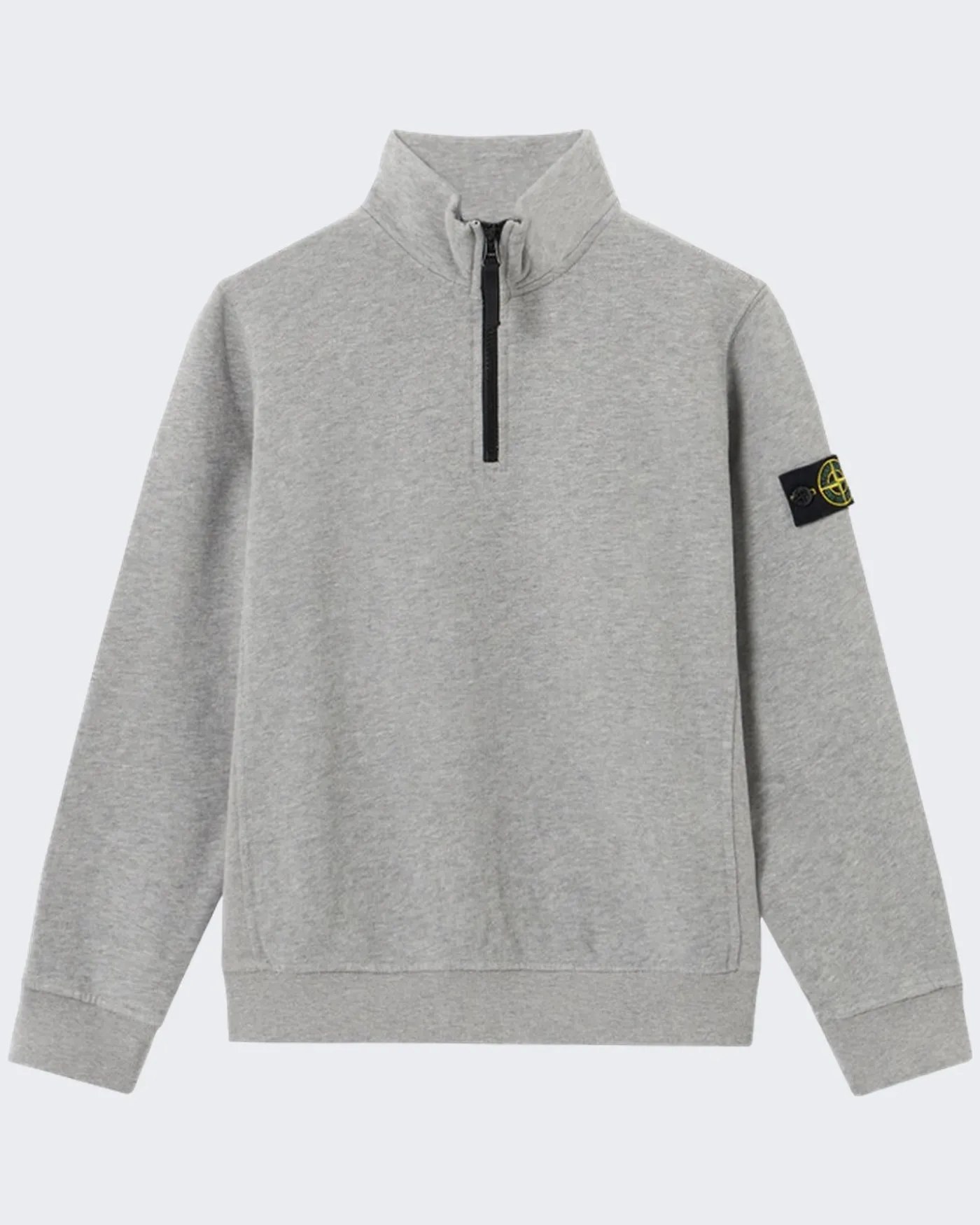 Kids Haf-Zip Sweater Grijs