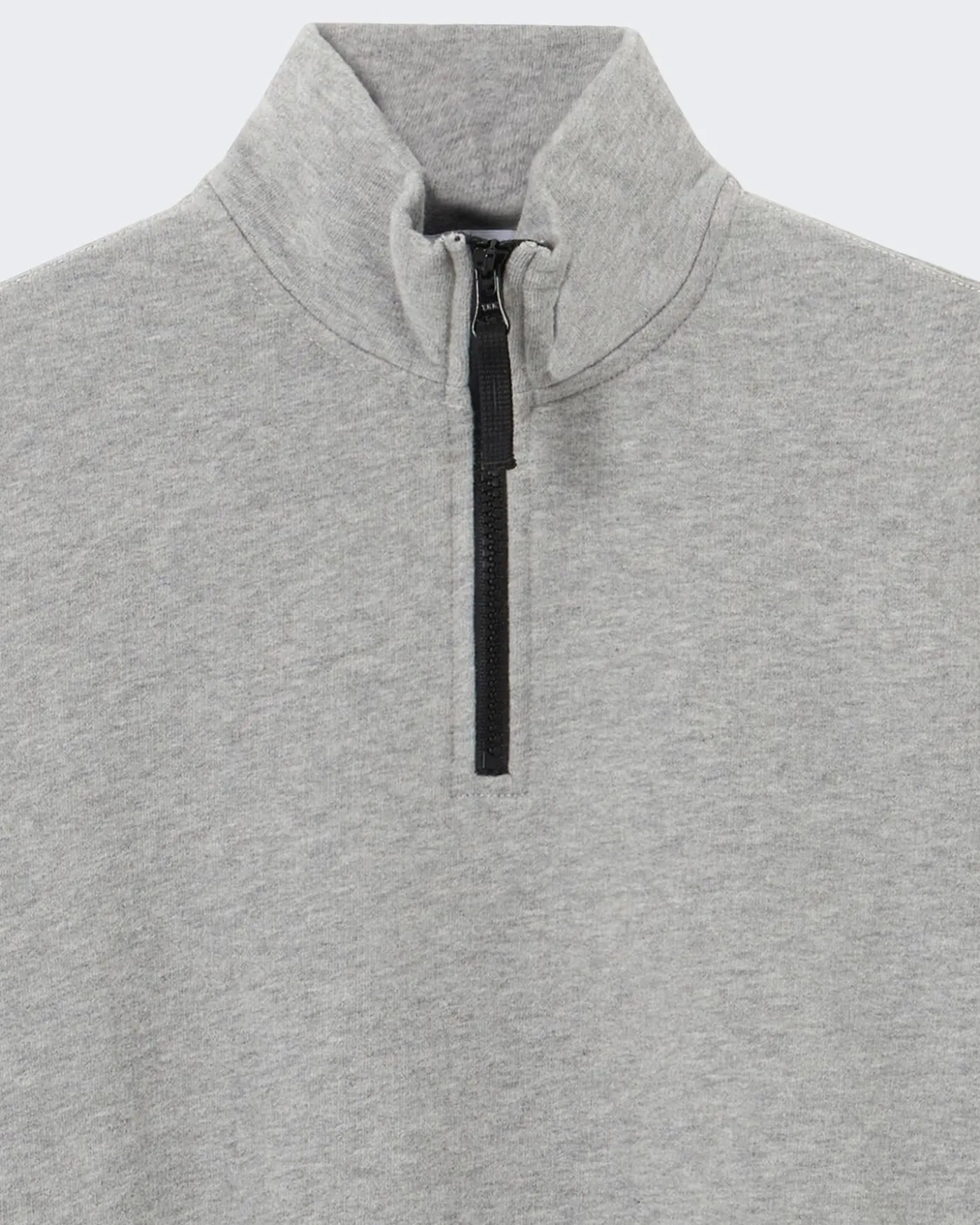Kids Haf-Zip Sweater Grijs