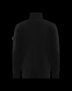 Kids Half Zip Sweater Zwart