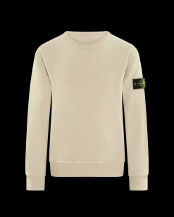 Kids Logopatch Sweater Beige