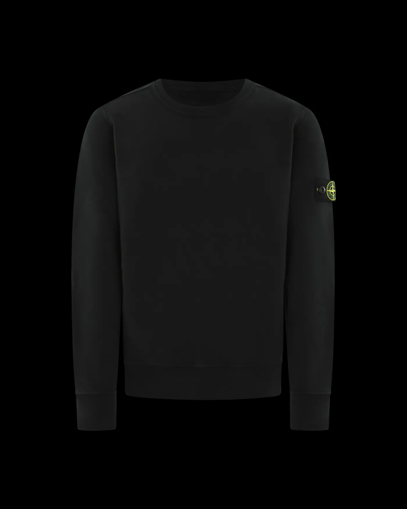 Kids Logopatch Sweater Zwart
